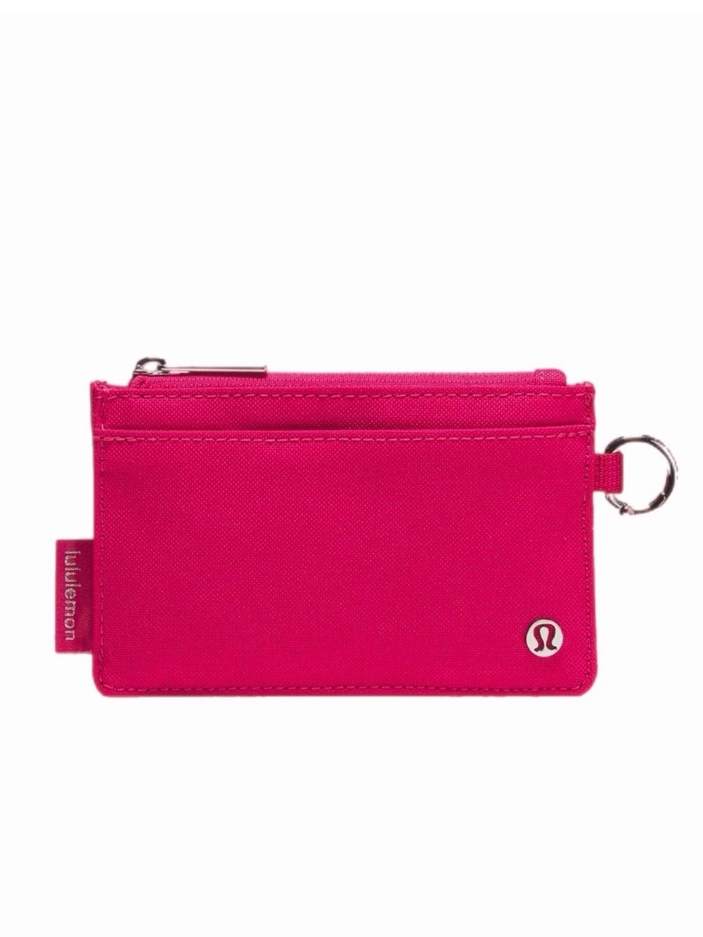 NWT Lululemon Clippable Card Case (Calypso Pink)